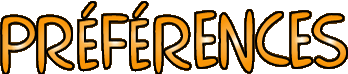 Préférences