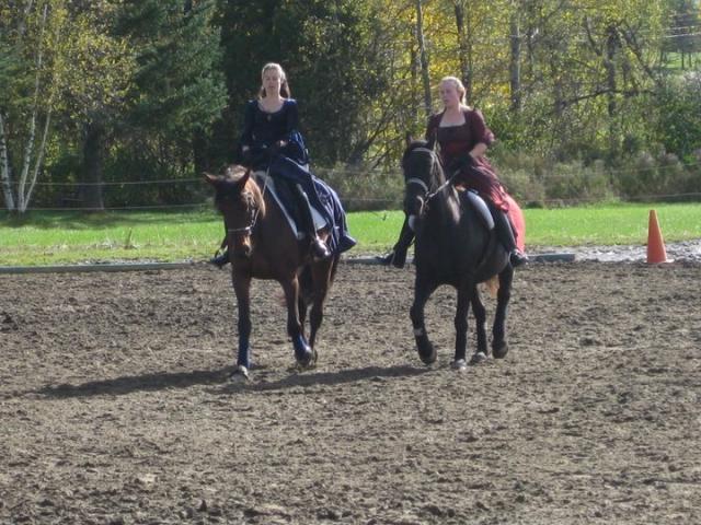 une photo d'un pas de deux monté avec une amie!