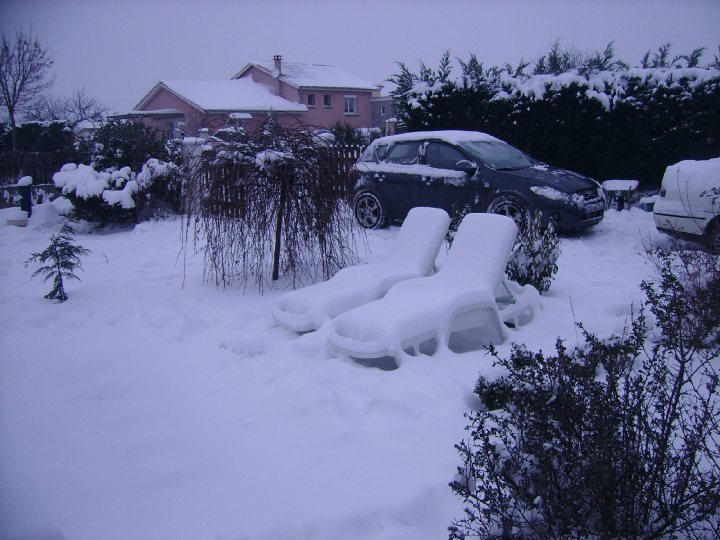 Chez moi quand y'a de la neiige xD