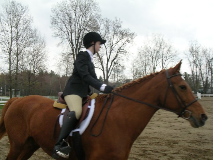 Défi sportif 2011 Moi et Mystère (en pleine action)