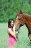 Moi et mon cheval Chips (L)  Photo prise par ma soeur Amélie
