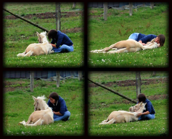 Un petit moment paisible avec mon loulou <3