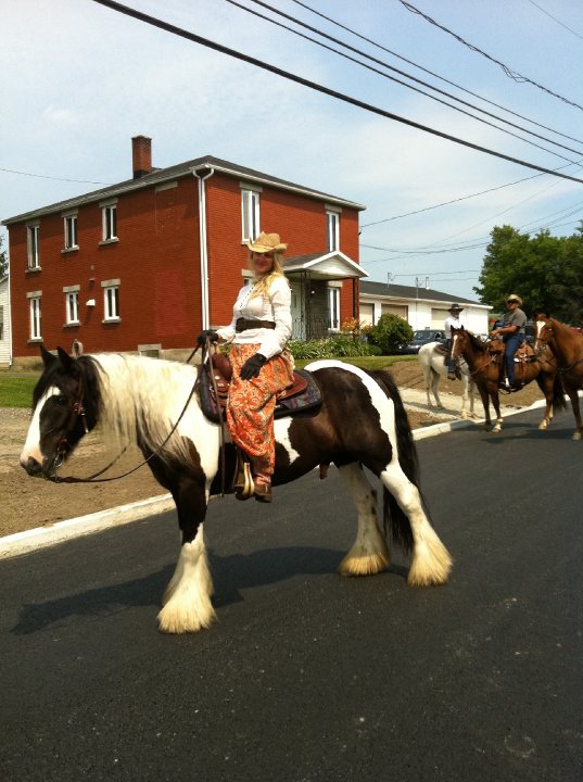 Parade de Chesterville 2011 - Photos de chevaux en randonnée