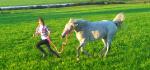 Galop en main, Une Salih super contente de...