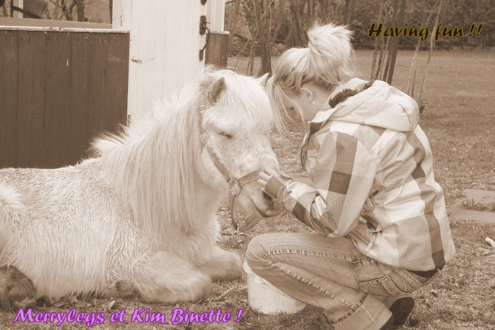 Poney. Merrylegs, Un poney tellement stresser ! :p