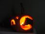 La belle citrouille que j'ai fait pour l'Halloween !