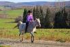 Trot en licou a cru avec ma jolie Salih :3 