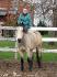 Moi et mon amour de cheval,un peu tannant par temps :p