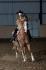 Shodan et moi dans une classe de reining à l'ARPL en juillet 2011
