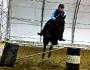 Mon Caleb ! Un beau saut de sa parre  (L) Il a tellement un bon...