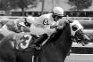 Intensit&eacute;, des jockeys et leur monture &agrave; Saratoga.