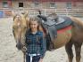 Mon spectacle d'équitation avec mon beau Hollywood