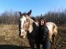 Phoenix et moi dehors :)