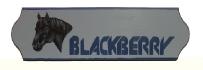 Plaque pour Blackberry