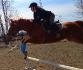 Dext et moi hier à l'obstacle :) <3