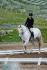 Sur Lilou au concours printanier de Bromont. 