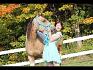 L'automne, avec ma ponette !