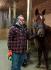 moi et le cheval a ma blonde