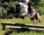 Ma petite ponette et moi au saut :) 