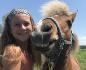 Ma fille et son poney 