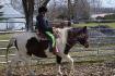 Mon grand de 7 ans qui dirige sa ponette seul (la maman est pas...