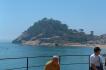 Le chateau de Tossa de mar, un village sur la costa brava au...