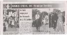 Moi et mon chum à mon bal ... On a passé dans le journal, on a...