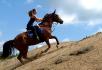Yahouuu! Moi et Jolly en rando au galop en...