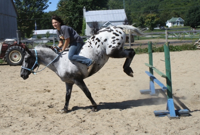 a la fin de notre saut !