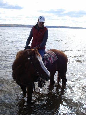 dans le fleuve