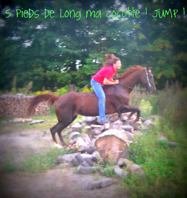 Position loin d'etre parfaite sur cette photo je sais ! .. Quand...