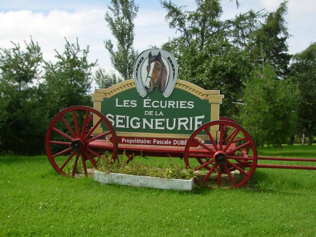 écurie de la seigneurie(situer dans la région du bas-st-laurent...
