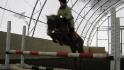 Moi et Louna cette hiver sur un petit saut! jaime la photo meme...