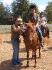 moi sur leia un poney du poney club avec ma prof caroline en 2008