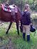 Bénédiction des chevaux avec mon poulain