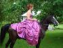 Mon cheval et moi après le bal :)