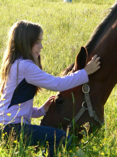 Ma fille avec mon gros Ali