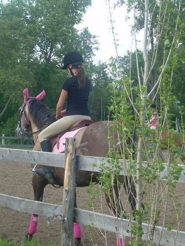 Moi ET Ruby Toute En Rose !!!!