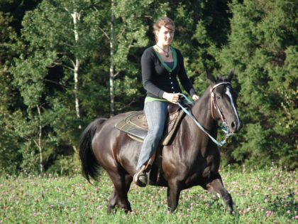 Randonnée avec Flicka
