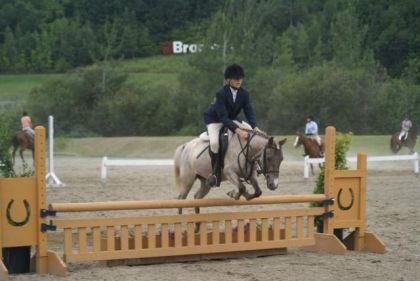 moi et luna en comp&eacute; a bromont cet &eacute;t&eacute;!