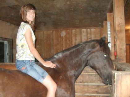 Moi et Zimba :)