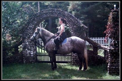 Une ancienne photo de moi et Silver :)
