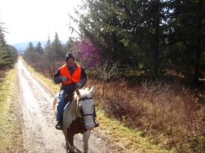 Enfin le plaisir de l'équitation l'envahi