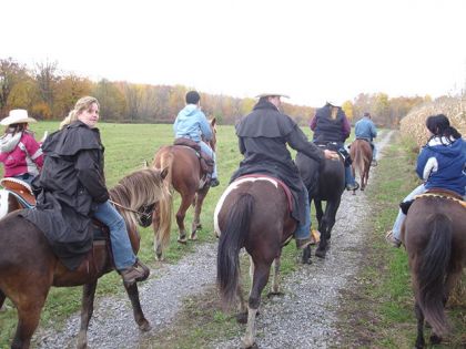pendant le relais du blé d'indes!!!! au gros galop comme vous...