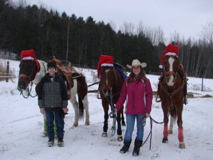 Nos 3 amours de Père Noël!