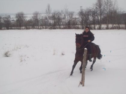 Galop ds un virage