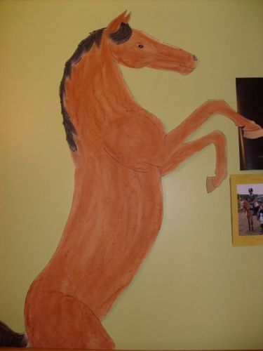 Cheval que j'Ai dessiner, il mesure environ un mètre! :P Il est...