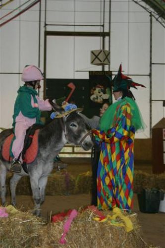 Fête des élèves avec Auguste notre mascotte