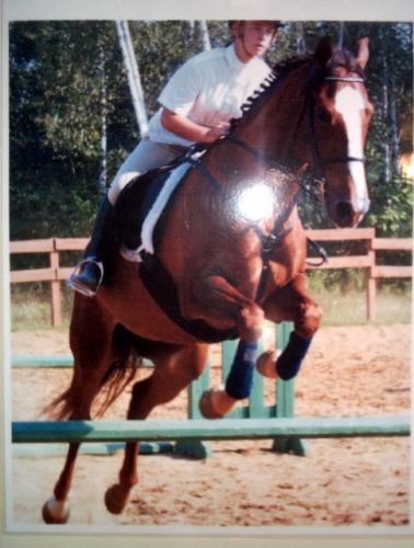 Photos d'une photos de moi et ma jument!