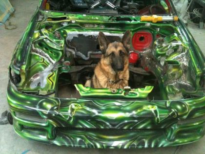 Fito dans l'auto